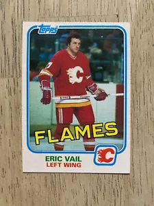 1981-82 Topps Hockey #43 ERIC VAIL Calgary Flames - Picture 1 of 1