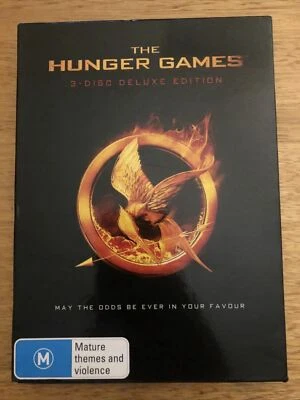 The Hunger Games - 3-Disc Deluxe Edition (DVD) Jennifer Lawrence. Region 4 - Image 1 of 4