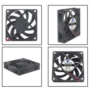 2* PC Ventilator lüfter 80mm 70mm 60/50/40/30mm Leise PC Gehäuselüfter Fan 12V. - Photo 1/53