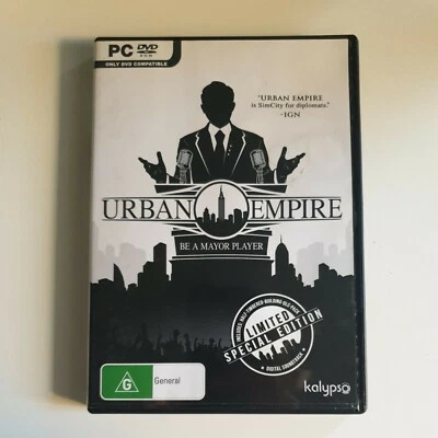 Urban Empire Be a Mayor Player PC DVD Game Special Edition Brand New - Image 1 of 4