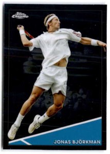 2021 Topps Chrome #6 Jonas Bjorkman  Tennis Trading Card 