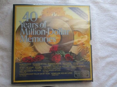 40 Years of Million-Dollar Memories READER'S DIGEST 12" LP 33 RPM Factory Sealed - Image 1 of 2