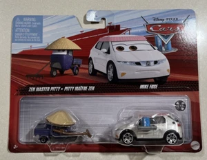 NEW 2022 Disney Pixar CARS Zen Master PITTY & MIKE FUSE VHTF - Picture 1 of 2
