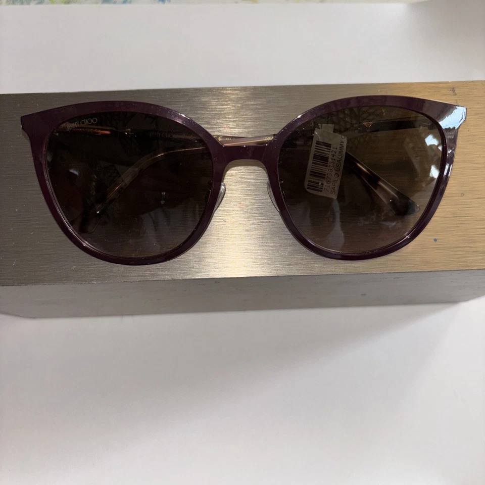 AUTÉNTICAS GAFAS DE SOL JIMMY CHCOO GOLD COOPER 56/20/140 NUEVAS Foto 1 de 3