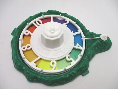 The Simpsons Game of Life 2004 Replacement Pieces Parts Green SPINNER Krusty - Image 1 of 4