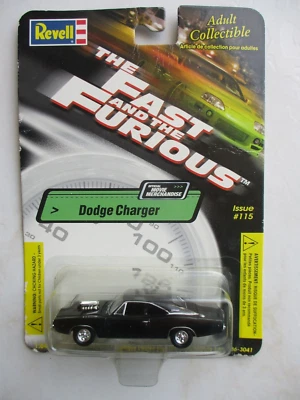 2002 Revell "The Fast and the Furious"  Black Dodge Charger- Issue #115 - 1:64 - Image 1 of 4