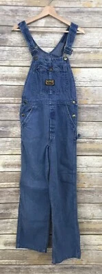 Vintage 60's SANFORIZED WASHINGTON DEE CEE Indigo Denim Men’s Overalls RARE - Image 1 of 4