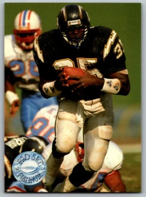 1991 PRO SET PLATINUM MARION BUTTS SAN DIEGO CHARGERS #102 - Image 1 of 2