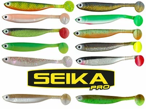 SEIKA Gummifisch Speed Shad Veit Wilde Zander Hecht Barsch Lieblingsköder Stint - Bild 1 von 13