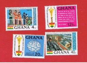 Ghana #398-401   MNH OG  2nd  republic    Free S/H - Picture 1 of 1