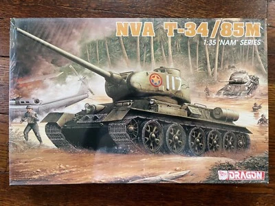 1/35 Dragon NVA T-34/85M. NEW in SEALED BOX. Ltd Ed. 'Nam Series" North Vietnam - Image 1 of 3