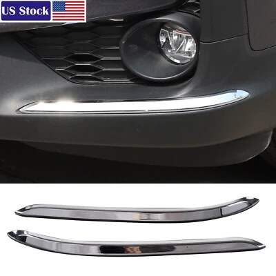 ABS Silver Front Bumper Lower Corner Trim Cover For Honda Pilot 2016-2022 US - Image 1 of 4