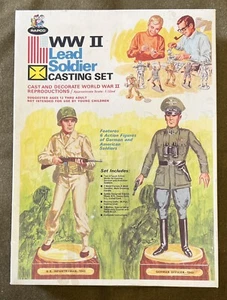 Vintage RAPCO Foundry WWII Lead Toy Soldier Casting Kit - Picture 1 of 3