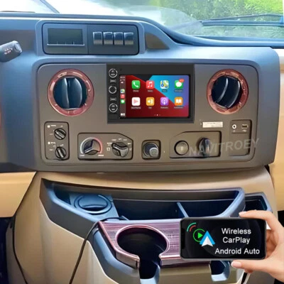 FOR FORD E-150 E-250 E-350 SUPER DUTY 2009-2014 CAR RADIO ANDROID 13 CARPLAY GPS - Image 1 of 4