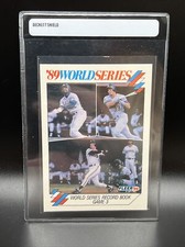 1990 Fleer Jose Canseco World Series Baseball Card #10 Mint FREE SHIPPING
