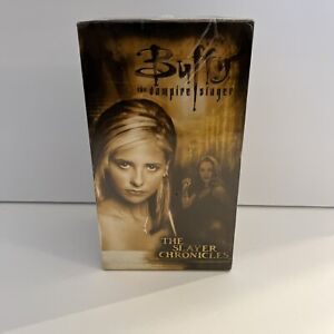 Buffy the Vampire Slayer-The Slayer Chronicles Box Set VHS, 2001 3-Tapes SEALED!