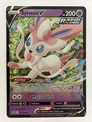 Sylveon V SWSH202 SWSH: Sword & Shield Promo Cards Holo - Image 1 of 2