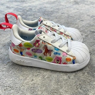 Adidas Toy Story Niño Tenis Zapatos Adifom Superstar 360 Disney Pixar Talla 7 Foto 1 de 4