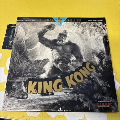KING KONG and SON OF KONG 2-Laserdisc LD SET THE RKO CLASSIC COLLECTION EXCELLNT - Image 1 of 4