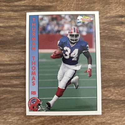 1992 Pacific - Thurman Thomas #22 - Image 1 of 2
