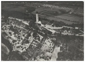 ZZ-1923/ Jena Fuchsturm Foto Luftbild 18 x 13 cm ca.1938 - Picture 1 of 2