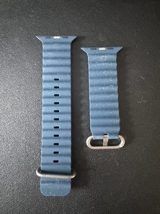 Genuine Apple strap. Blue. Rippled rubber - Picture 1 of 2