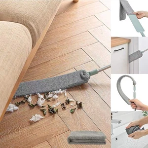 Dust Brush Under Appliance Microfiber Duster with Extension Pole (40 to 55 in... - Picture 1 of 9