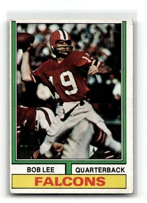 1974 Topps #265 Bob Lee Error Card On Back Of Card Says He Played For The HAWKS, - Image 1 of 2