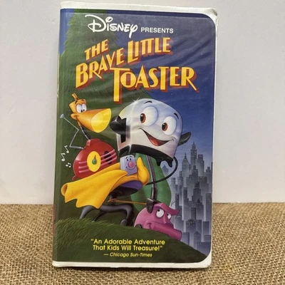 The Brave Little Toaster VHS Clamshell *Pre-Owned Clamshell Video Tape Vintage Foto 1 de 4