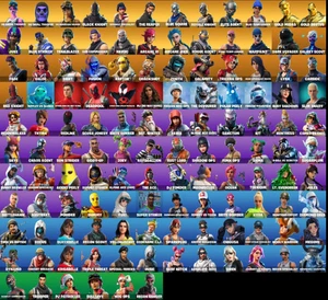 Fortnite OG Pink Ghoul Trooper,Renegade Raider,Black Knight,The Reaper CONTACT M - Picture 1 of 5