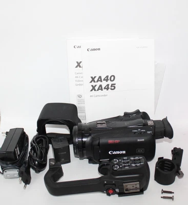 Canon XA40 Ultra HD/4K Professioneller Camcorder - Schwarz - Bild 1 von 4