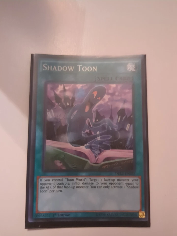 Shadow Toon - DRL2-EN025 Super Rare 1st Edition Yugioh NM - Image 1 of 1