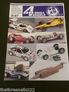 4 SMALL WHEELS - GRAND PRIX MODELS CATALOGUE - SEPTEMBER 1997 - Picture 1 of 1