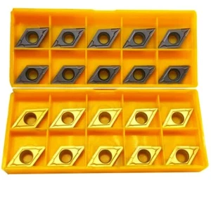 20 Pcs Cutting Tools Indexable Inserts Turning Inserts DCMT32.51 DCMT32.52 CNC - Picture 1 of 8
