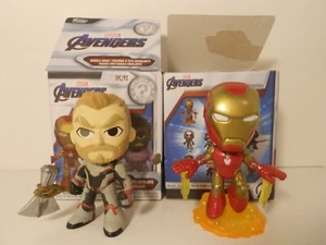 MARVEL Funko Mystery Minis Avengers Endgame IRON MAN and THOR w/STORMBREAKER - Picture 1 of 12