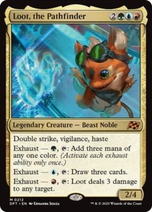 Loot, the Pathfinder - Aetherdrift DFT - 212 - MTG Magic  - Picture 1 of 2