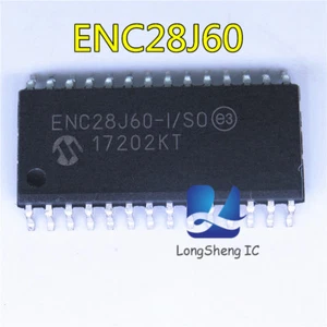 5 Stück ENC28J60-I/SO SOP-28 ENC28J60 SMD-28 SPI Produktbeschreibung Neu - Bild 1 von 5