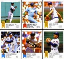 Lenny Dykstra #4 1991 Panini Top 15 sticker