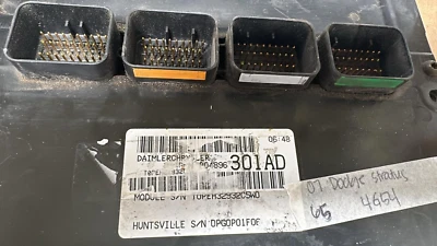 P04896301AD Dodge Stratus or Chrysler Sebring 2007 ecu ecm computer - Image 1 of 4