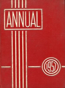 WILKINSBURG HIGH SCHOOL, WILKINSBURG, PA ANUARIO - ANUAL - 1957 - Imagen 1 de 1
