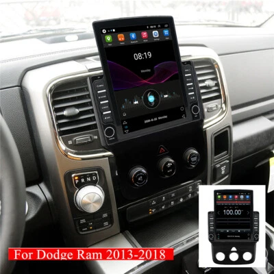 Radio estéreo vertical de 9,7"" navegación GPS para Dodge RAM 1500 2500 3500 4500 5500 13-18 Foto 1 de 4