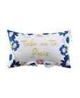 Jla Home Take Me to Paris Decorative Pillow 14 X 20 Inches