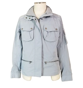 Lauren Ralph Lauren jacket women large Blue Outdoor ski Sports retro designer - Picture 1 of 11