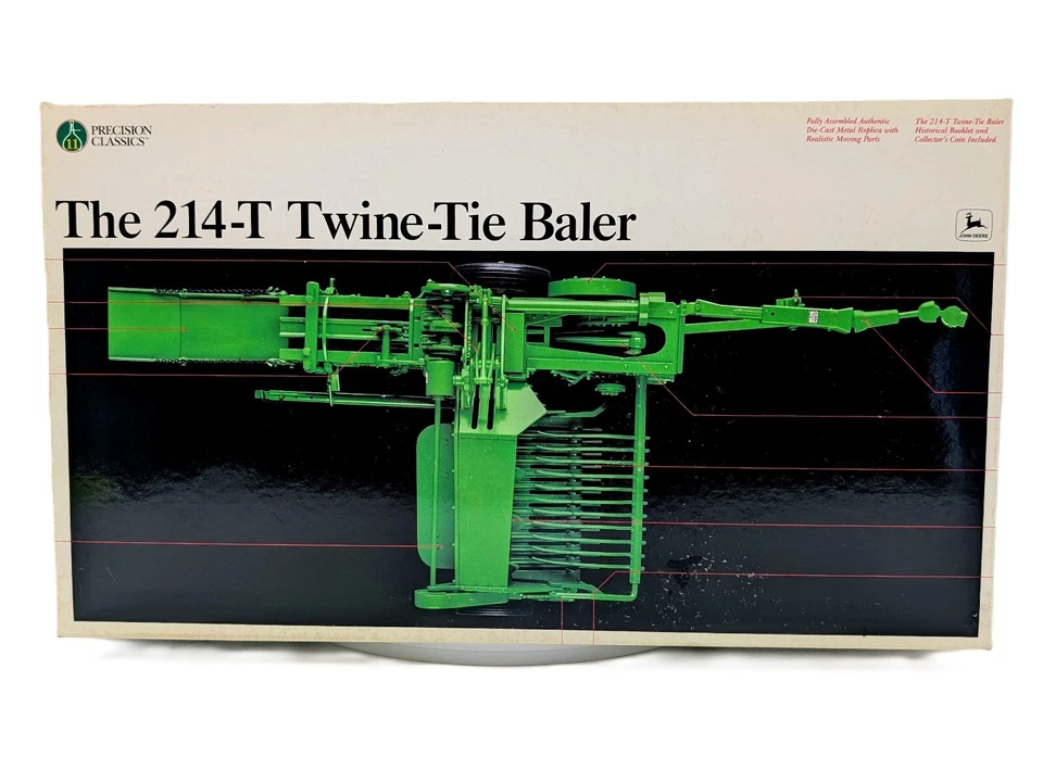 Ertl #11 John Deere Precision Classic 214t Twine Tie Baler