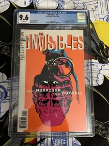 Invisibles #1 CGC 9.6 1994 DC Vertigo Grant Morrison - Picture 1 of 2
