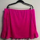 Tail Golf White Label Skirt Skort Electric Pink A-Line Pleated Pockets Size XXL