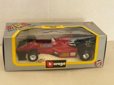 BURAGO F1 Ferrari 126 C4 Turbo. cod6111 Michael Schumacker #1 Made in Italy 1:24 - Image 1 of 4