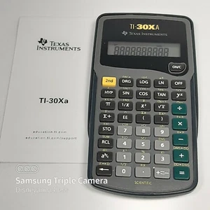 Texas Instruments TI-30XA Scientific Calculator with Manual - Picture 1 of 3