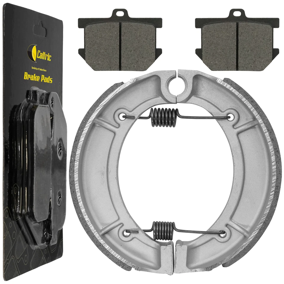 Pastilhas e sapatas de freio dianteiro traseiro para Yamaha XS360 XS360C XS360D XS3602D 1976 1977 - Imagem 1 de 4