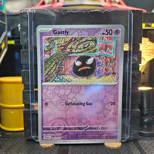 Gastly 151 Reverse Holo Pokémon TCG 092/165 Scarlet & Violet Common - Bild 1 von 6